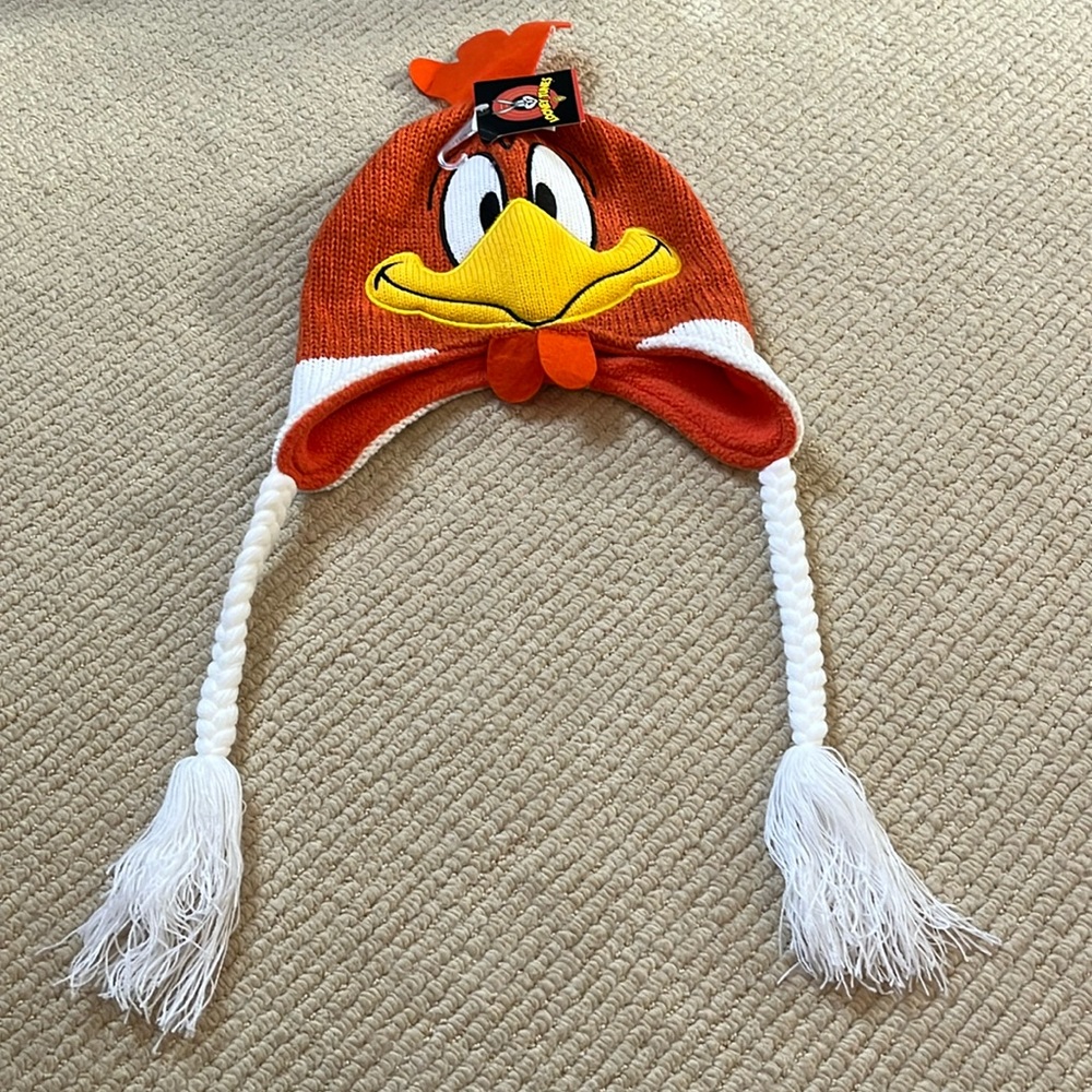 Looney Tunes Fleece Lined Winter Hat (Adult Size)